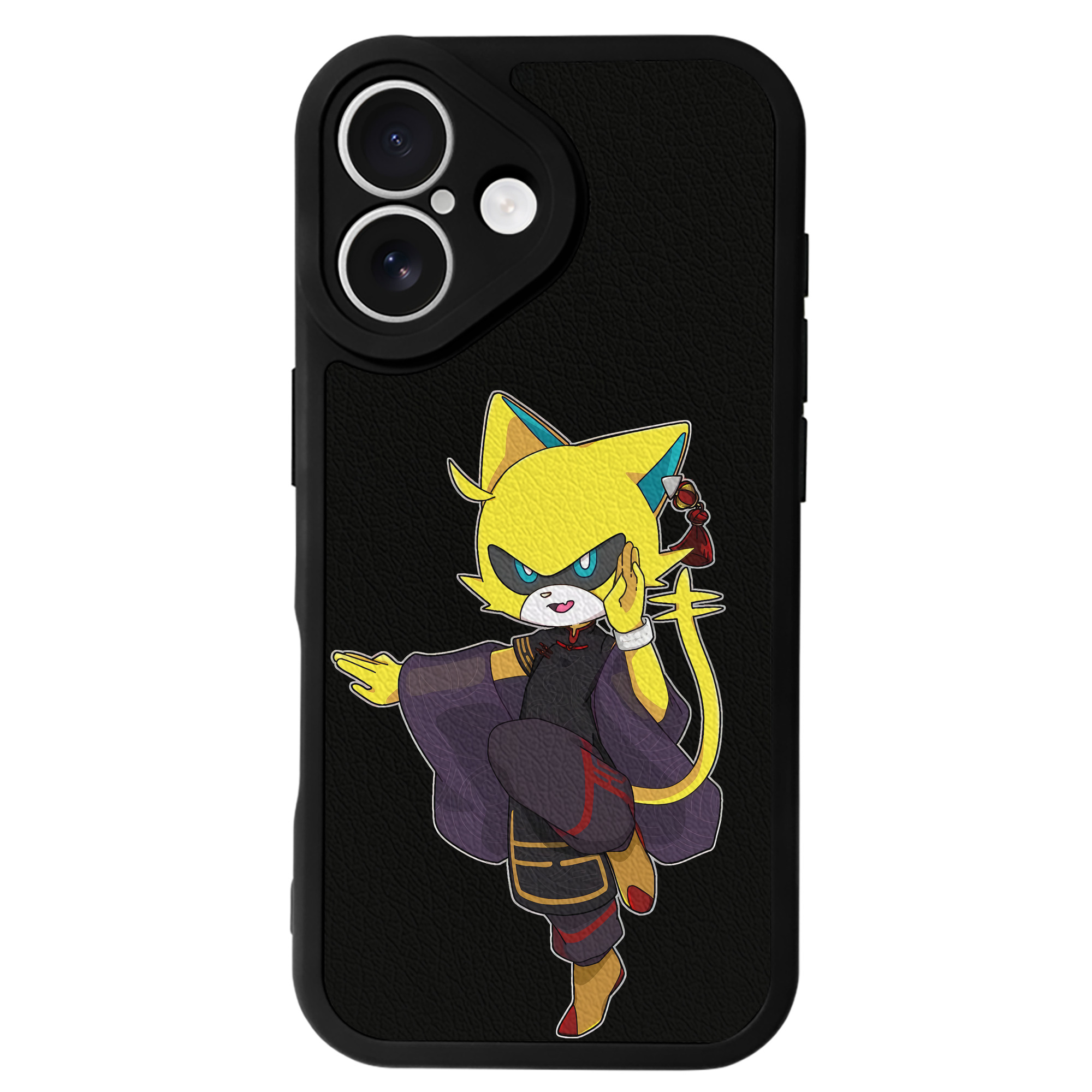 （画像用） 妖怪ウォッチ Yo-kai Watch 【iPhone 16シリーズ対応】シリコンスマホケース（レザー調） 材質：シリコン